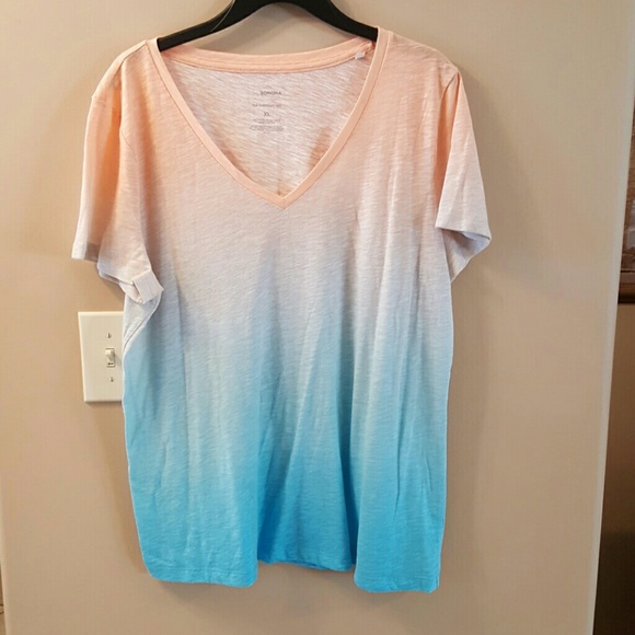 Sonoma Tops - Sonoma XL ombre effect tee shirt